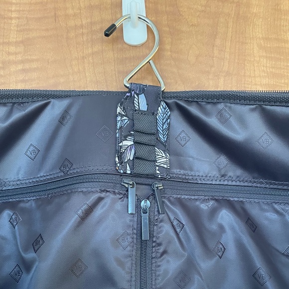 Floral Travel Bag Set, Vera Bradley, lay flat duffle and hanging garment bag - Picture 9 of 12